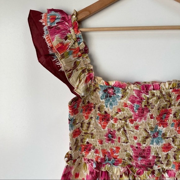 House Of Harlow 1960 Zoey Khaki Maxi Dress - Picture 4 of 12